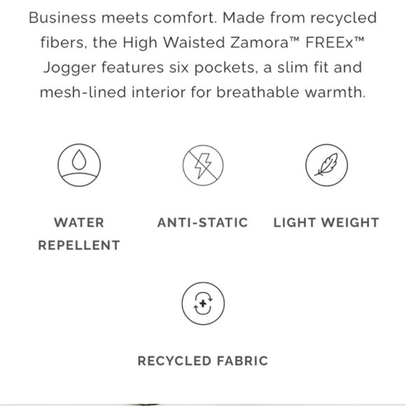 FIGS Zamora™ FREEx™ High waisted Jogger Scrub Pants Navy XXL - Picture 5 of 11